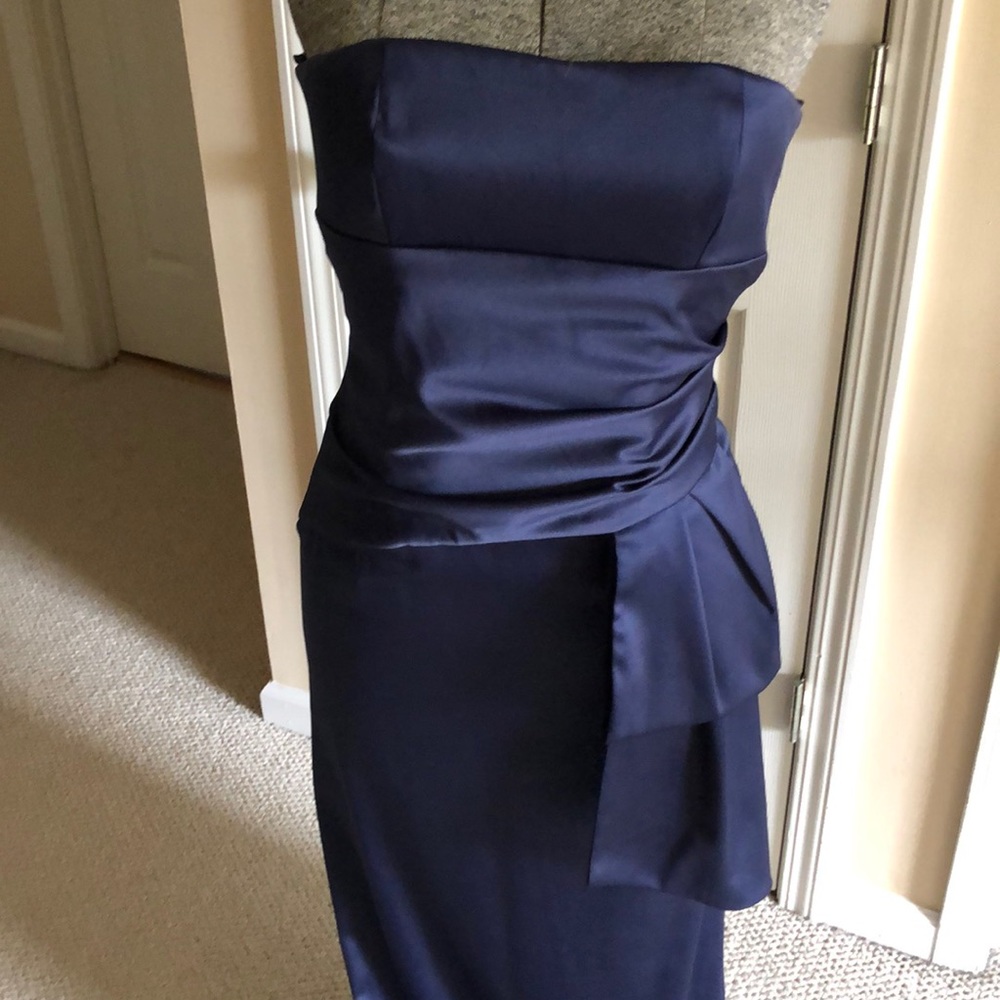 Max and Cleo Navy prom dress! - Picture 2 of 6